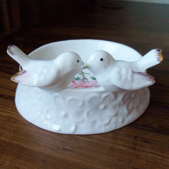 Porcelain trinket/soap dish (#EV1131) - Picture 5 of 6